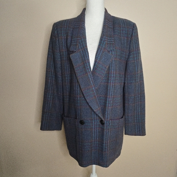 Giorgio Sant'Angelo Multicolor Wool Blazer - Picture 1 of 2